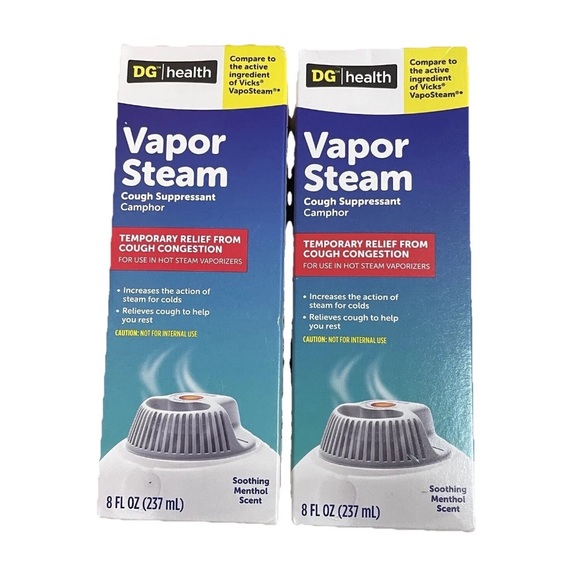 Vapor Steam Cough Suppressant DG Health Refill 8 fl oz - Picture 1 of 4